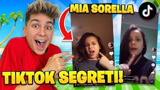 MIA SORELLA SVELA I SUOI TIKTOK SEGRETI 🤫 [upl. by Mohammad]