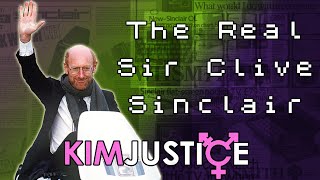 The REAL Sir Clive Sinclair Portable TVs Black Watches and C5s Oh my  Kim Justice [upl. by Bain867]