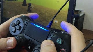 How To Connect PS4 Controller To a Laptop  PC [upl. by Oidgime567]