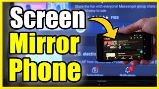 How to Screen Mirror Phone to TV using Firestick Smart View [upl. by Sallie571]