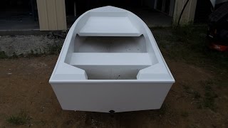 Fibreglass Boat Building from Mold  Completion [upl. by Scarlet]