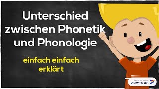 Der Unterschied zwischen Phonetik und Phonologie [upl. by Liartnod]