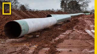 What is the Keystone XL Pipeline  National Geographic [upl. by Bohlin944]