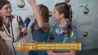 Morning Show Renata entrevista o elenco do remake de Chiquititas [upl. by Hanae614]