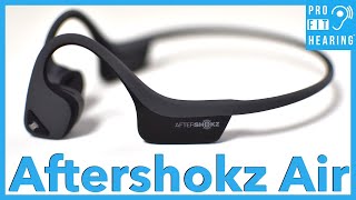 Aftershokz Air  Bone Conduction Headphones TUTORIAL [upl. by Haleehs]