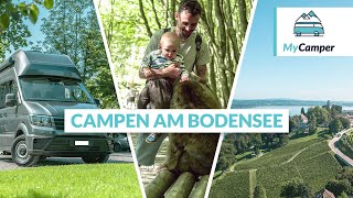 Camping Bodensee Die schönsten Campingplätze 🚌 🇨🇭🇩🇪 🇦🇹 [upl. by Ecnahs328]