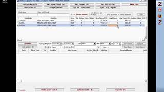 6 Zirve Yazılım  Satış faturası kesme işleme ve kaydetme oluşturma [upl. by Asela]