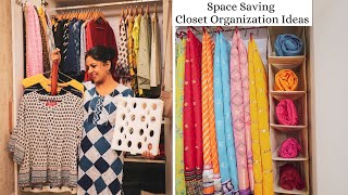 Best Closet Organization Ideas  Space Saving Closet Organization [upl. by Ativahs]