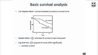 8 LogRank Test for Analysing ‘Time to Event’ Data [upl. by Gerald183]