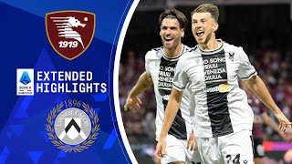 Salernitana vs Udinese Extended Highlights  Serie A  CBS Sports Golazo [upl. by Atinod]