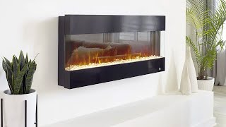 5 Best Wall Mounted Electric Fireplaces in 2024 [upl. by Akin88]