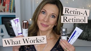 Retinoids RetinA Retinol for Anti Aging  What Works  How To Choose [upl. by Crowns671]