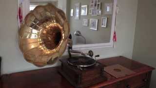 Gramophone playing quotWhen Summer is Gonequot [upl. by Enoed]