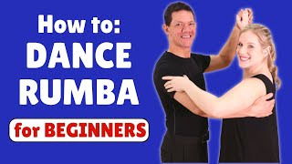 Learn How to Dance Rumba Basics [upl. by Auqinimod325]