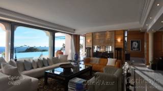 One of the Most Beautiful Villas in Cannes Full Length Tour [upl. by Keel976]