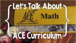 Lets Talk About ACE Curriculum Accelerated Christian Education [upl. by Russell]