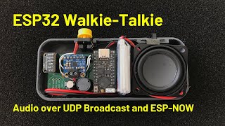 ESP32 WalkieTalkie DIY Audio Magic [upl. by Ysnil281]