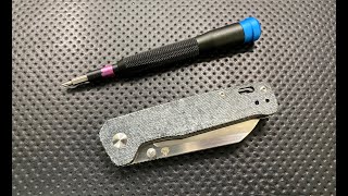 How to disassemble and maintain the QSP Penguin Pocketknife with first impressions [upl. by Lancelle336]