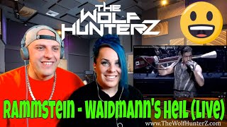 Rammstein  Waidmanns Heil live in Madison Square Garden  THE WOLF HUNTERZ Reactions [upl. by Gorges]