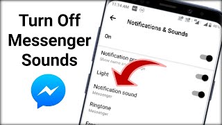 How to Turn Off Facebook Messenger Sounds [upl. by Lissner992]