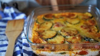 GRATIN DE COURGETTES AU FOUR [upl. by Cima]