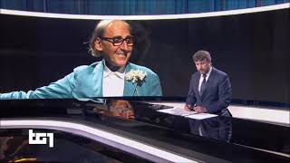 Addio a Franco Battiato lomaggio del TG1 delle 1330 [upl. by Nalahs]