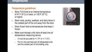 ServSafe Chapter 7  Storage [upl. by Alahsal]