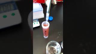 Phenol analysis using Folin Ciocalteu reagent5 [upl. by Ytsirc]