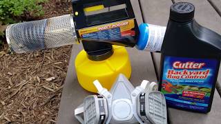 Burgess Insect Fogger Review  How to DIY Kill Mosquitoes [upl. by Tibold]