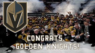 Congrats Golden Knights 2023 [upl. by Schecter972]