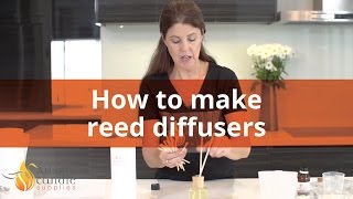 How to make a Reed Diffuser Step by Step Instructions [upl. by Ibbob]