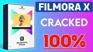 Wondershare Filmora x crack Full Version  Download and install [upl. by Ecirtnuahs]