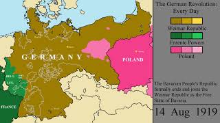 The Collapse of the German Empire Every Day [upl. by Nerhe]