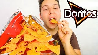 Crunchy Doritos • MUKBANG [upl. by Eelrefinnej131]