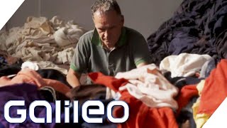 1 Mio Tonnen Altkleider So funktioniert das Recycling  Galileo  ProSieben [upl. by Nivi]