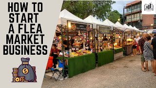 How to Start a Flea Market Business  Starting a Flea Market Business Guide [upl. by Ansell]