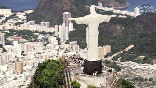 Christ the Redeemer from Above HD [upl. by Scarito]