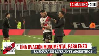 UNA OVACIÓN MONUMENTAL PARA ENZO FERNÁNDEZ [upl. by Azeel450]