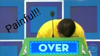 5 Painful ShowCase Overbids in The Price is Right History PT 1 [upl. by Lessirg828]