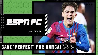 Gavi ‘JUST PERFECT’ for Barcelona vs Elche  ESPN FC [upl. by Eba]