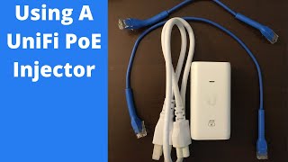 Setting Up A UniFi PoE Injector [upl. by Ained]