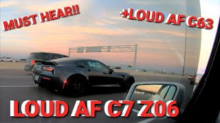 This C7 Z06 Corvette Sounds INSANE  AR Headers  Xpipe [upl. by Saraann]