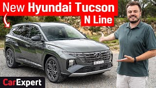 Hyundai Tucson N Line 2021 review The allnew sporty long wheelbase Hyundai SUV [upl. by Raviv]