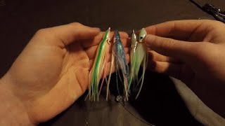 How to Tie Hoochies for Salmon [upl. by Popper847]