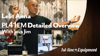 Detailed Overview Lelit Anna PL41EM Espresso Machine [upl. by Zannini]