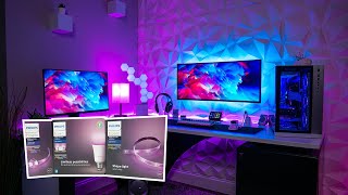 Lighting My Setup with Philips Hue [upl. by Herrick]