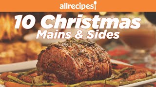 10 Easy Christmas Dinner and Side Dish Recipes  Allrecipes [upl. by Suzanne]