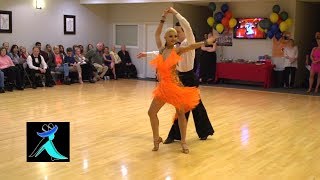 Rumba Dance Performance at Ultimate Ballroom Dance Studio in Memphis [upl. by Gowrie]