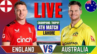 Afghanistan vs Australia  Live Cricket Match Today  AFG vs AUS  Champions Trophy  AUS Batting [upl. by Jeanie]