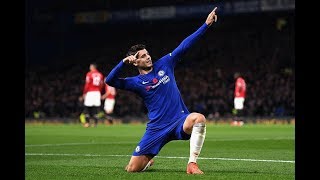 Alvaro Morata All Goals for Chelsea 2017 HD 1080p [upl. by Neltiac]